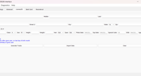 SwiperX License/ID Tab